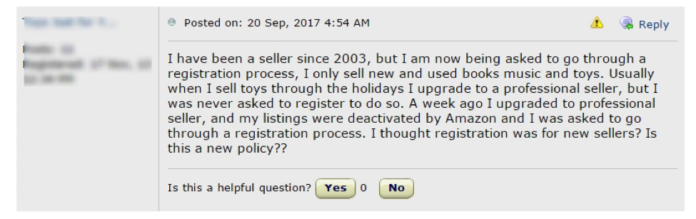 new amazon seller restrictions